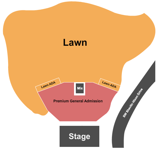 Hayden Homes Amphitheater Hayden Homes Amphitheater Seating Chart